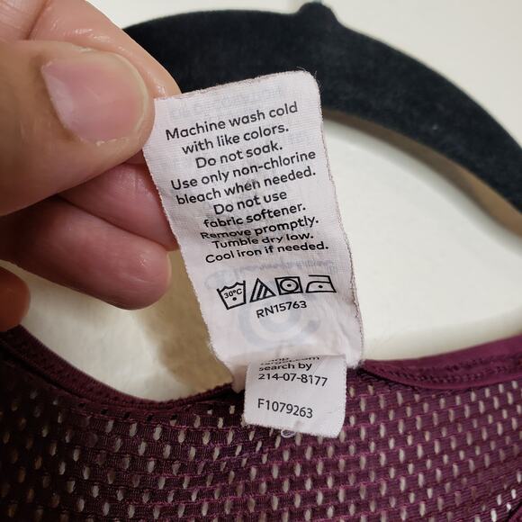 Champion| Maroon Racerback Active Top - Picture 4 of 8